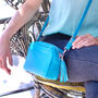 Personalised Elsa Leather Crossbody Bag, thumbnail 1 of 11