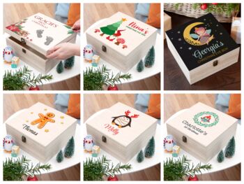 Personalised Large Christmas Eve Box, 3 of 7