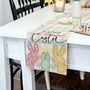 Colourful Happy Easter Table Runner, thumbnail 3 of 6