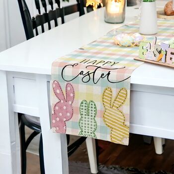 Colourful Happy Easter Table Runner, 3 of 6