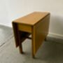 Mid Century Extendable Drop Leaf Dining Table, thumbnail 9 of 9