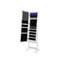 Lockable LED Lighting Mirrored Jewellery Cabinet, thumbnail 4 of 6