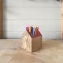 Little Wooden House Pencil Holder, thumbnail 1 of 5