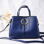 Personalised Navy Vintage Style Bag, thumbnail 5 of 6
