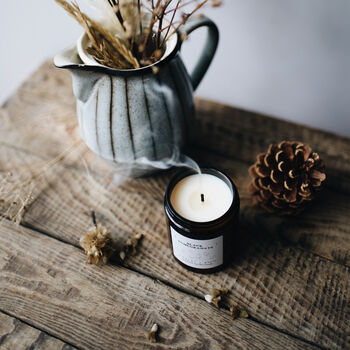 Black Pomegranate Soy Wax Candle, 4 of 12