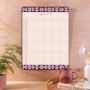 2025–2026 Academic A3 Family Planner | Boho Nouveau, thumbnail 4 of 6