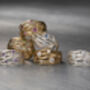 Silver Or Gold Vermeil Gemstone Ripple Ring, thumbnail 1 of 6