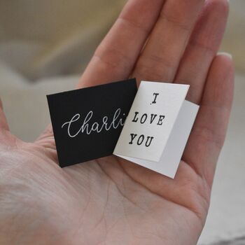 Tiny First Anniversary I Love You Card, 6 of 7