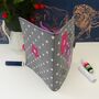 Personalised Dotty Flowers Needle And Sewing Case, thumbnail 4 of 10