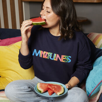 Mindfulness Ladies Sweatshirt, 2 of 7
