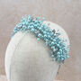 Mint Green Pearl Headband, thumbnail 2 of 5