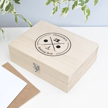 Personalised Sewing Box, 11 of 12