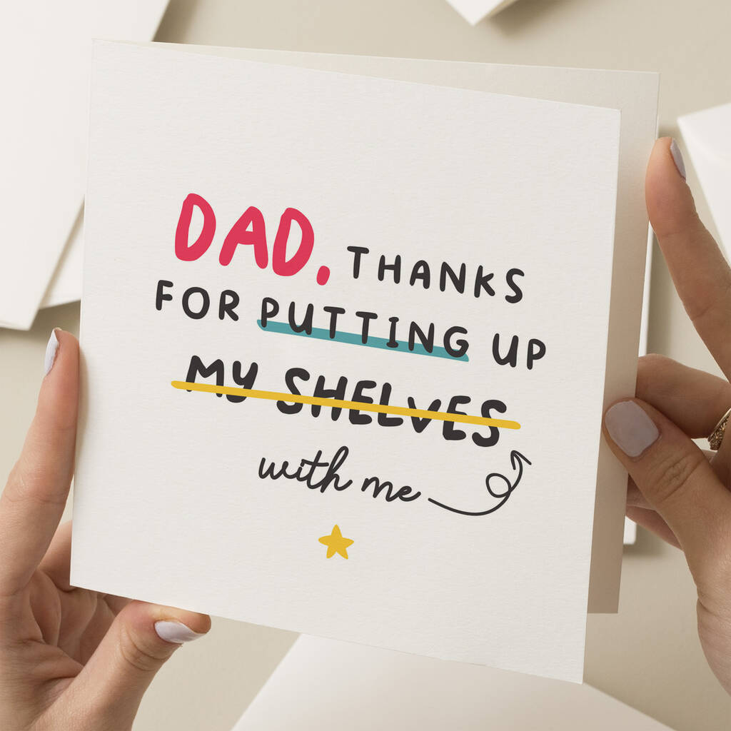 Diy Dad Card For Fathers Day By Twist Stationery | notonthehighstreet.com