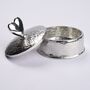 Personalised Anniversary Pewter Trinket Box Gift, thumbnail 4 of 12