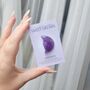 Sweet Dreams Amethyst Moon Pocket Crystal Gift, thumbnail 1 of 3