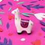Lucky Llama Ceramic Charm With Gift Box, thumbnail 1 of 5
