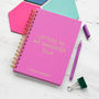 Personalised Letters To My Daughter Keepsake Notebook, thumbnail 1 of 4