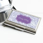Personalised Swirl Business Card Case, thumbnail 1 of 7