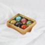 Box Of Six Handmade Luxury Truffles By Saffire Chocolate, thumbnail 2 of 7