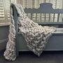 Textured Blanket Arm Knit Kit, thumbnail 1 of 5