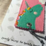 Personalised Happy Unicorn Name Bookmark For Children, thumbnail 7 of 7