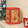 Nordic Home Wooden Candle Lantern, thumbnail 5 of 9