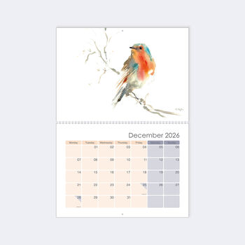 2026 Wildlife Calendar, 8 of 9