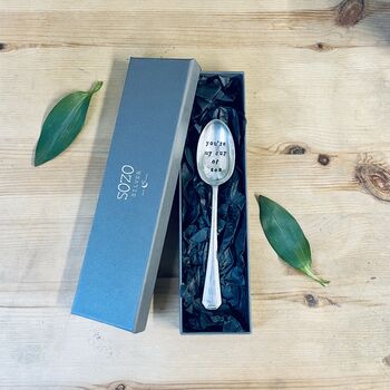You Are Tea Riffic Dad Vintage Teaspoon | Father's Day, 2 of 2