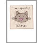 Personalised Cat Christmas Card For Her, Mum, Grandma, thumbnail 3 of 12