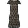 Lace Evening Scalloped Neck Dress, thumbnail 2 of 4