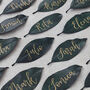 Personalised Leaf Name Card, thumbnail 5 of 7