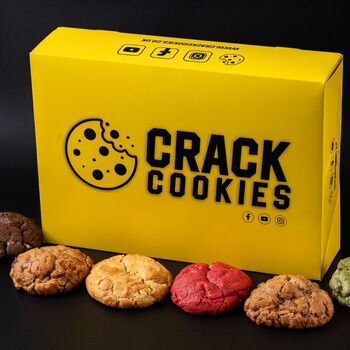 Dealers Box Build A Box Of Twelve Thick, Doughy Crack Cookies, 2 of 2