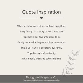 Personalised Family Tree Print | Family Keepsake | Meerkats, 7 of 10