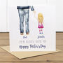 Personalised Daughter Girl Father's Day Card, thumbnail 2 of 6