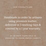 Personalised Buffalo Leather Harvard Satchel In Tan, thumbnail 9 of 9