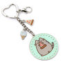Pusheen The Cat Pizza Keyring With Mini Charms, thumbnail 4 of 5