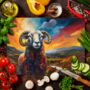 Black Faced Sheep Textured Glass Chopping Board, thumbnail 6 of 8