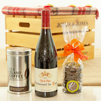 Chateauneuf Du Pape Clefs Des Papes Luxury Gift Hamper, 5 of 6