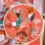 Beaded Embroidery Kit In 'Orange', thumbnail 1 of 10