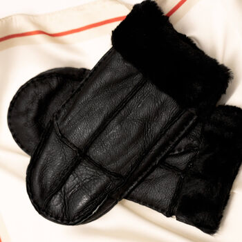 Sheepskin Stitch Detail Ladies Gloves, 8 of 12