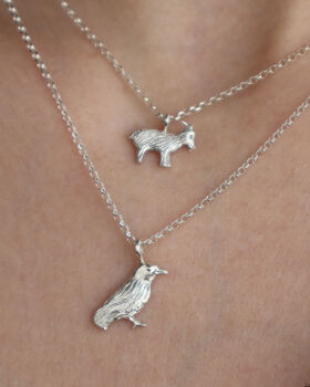 Silver Goat Necklace, 6 of 6