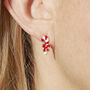 Perfect Prezzie Gold Plated Christmas Earring Set, thumbnail 2 of 7