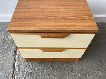 Vintage 1960’s Mid Century Bedside Drawers, 6 of 12