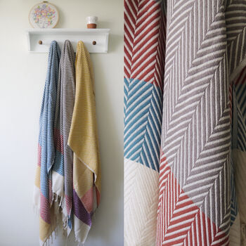 Personalised Soft Cotton Throw Blanket, Gift Set For Grandparents, 5 of 11