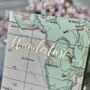 Map Design Passport Cover, thumbnail 3 of 7
