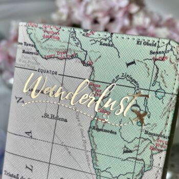 Map Design Passport Cover, 3 of 7