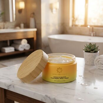 Organic Mango And Orange Body Cream, 4 of 5