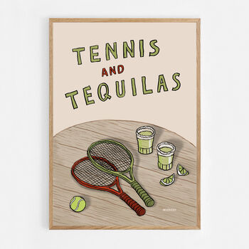 Tennis And Tequilas Print, 9 of 9
