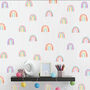 New! Cute Rainbows Child’s Room Removable Wall Vinyl Stickers, thumbnail 6 of 6