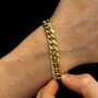 Mens Personalised 11 Mm Curb Link Bracelet, thumbnail 2 of 10
